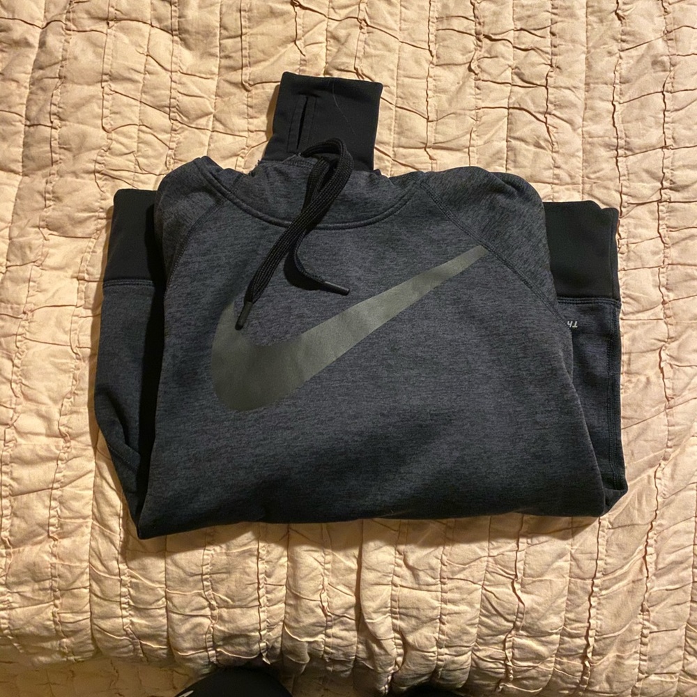 Grey bike hoodie